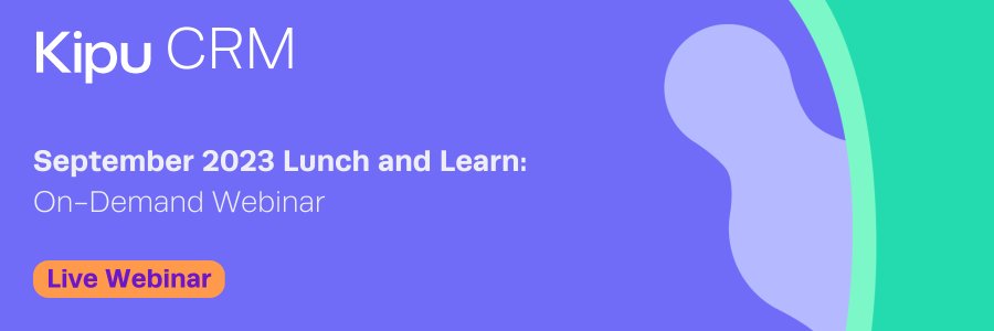 Kipu CRM webinar