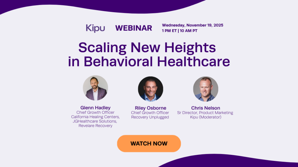 RECORDING Scaling New Heights in Behavioral Healthcare Webinar watch