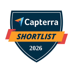 Capterra Shortlist badge