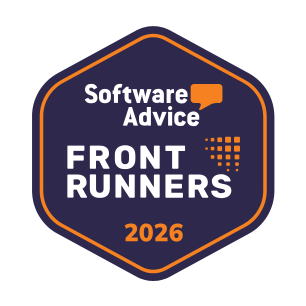Software Advice FrontRunners badge